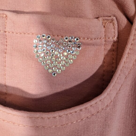 Dream Jeannes by Quacker Factory Women's Stretch Jeans Size 14 Salmon Pink - Picture 3 of 12